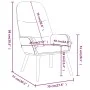 Sillón de relax de tela azul de vidaXL, Sillones - Ref: Foro24-340994, Precio: 103,90 €, Descuento: %