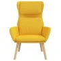 Mustard Yellow Velvet Relaxation Armchair by vidaXL, Armchairs - Ref: Foro24-341358, Price: 99,32 €, Discount: %