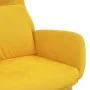 Senfgelber Samt-Entspannungssessel von vidaXL, Sessel - Ref: Foro24-341358, Preis: 99,11 €, Rabatt: %