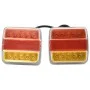 Anhängerbeleuchtung, 2 Stück, rote LED-Glühbirne, 10,5 x 7,5 x 10 cm, 12 V von vidaXL, Leuchten für Kraftfahrzeuge - Ref: For...