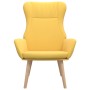Mustard yellow fabric relaxation armchair by vidaXL, Armchairs - Ref: Foro24-341401, Price: 103,36 €, Discount: %