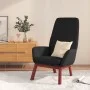 Sillón de relax de tela negro de vidaXL, Sillones - Ref: Foro24-341389, Precio: 138,74 €, Descuento: %