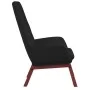 Sillón de relax de tela negro de vidaXL, Sillones - Ref: Foro24-341389, Precio: 138,74 €, Descuento: %