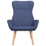 Blue fabric relaxation armchair by vidaXL, Armchairs - Ref: Foro24-341398, Price: 109,14 €, Discount: %
