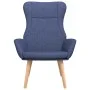 Entspannungssessel aus blauem Stoff von vidaXL, Sessel - Ref: Foro24-341398, Preis: 102,21 €, Rabatt: %