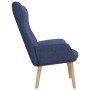 Blue fabric relaxation armchair by vidaXL, Armchairs - Ref: Foro24-341398, Price: 109,14 €, Discount: %