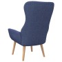 Blue fabric relaxation armchair by vidaXL, Armchairs - Ref: Foro24-341398, Price: 109,14 €, Discount: %
