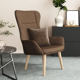 Sillón de relax de tela marrón de vidaXL, Sillones - Ref: Foro24-341397, Precio: 123,75 €, Descuento: %