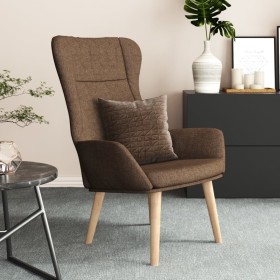 Sillón de relax de tela marrón de vidaXL, Sillones - Ref: Foro24-341397, Precio: 125,85 €, Descuento: %