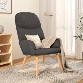 Sillón de relax de tela gris oscuro de vidaXL, Sillones - Ref: Foro24-340991, Precio: 103,61 €, Descuento: %