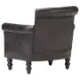 Black Genuine Goat Leather Armchair by vidaXL, Armchairs - Ref: Foro24-288288, Price: 365,07 €, Discount: %
