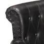 Black Genuine Goat Leather Armchair by vidaXL, Armchairs - Ref: Foro24-288288, Price: 371,89 €, Discount: %