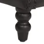 Black Genuine Goat Leather Armchair by vidaXL, Armchairs - Ref: Foro24-288288, Price: 365,07 €, Discount: %