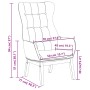Light gray fabric relaxation armchair by vidaXL, Armchairs - Ref: Foro24-341268, Price: 125,92 €, Discount: %