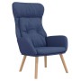 Blue fabric relaxation armchair by vidaXL, Armchairs - Ref: Foro24-341294, Price: 120,26 €, Discount: %
