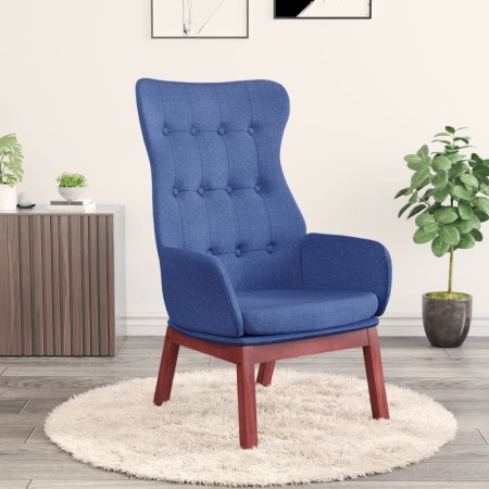 Blue fabric relaxation armchair by vidaXL, Armchairs - Ref: Foro24-341272, Price: 125,09 €, Discount: %