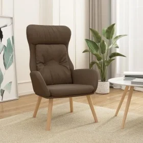 Brown fabric relaxation armchair by vidaXL, Armchairs - Ref: Foro24-341293, Price: 136,60 €, Discount: %