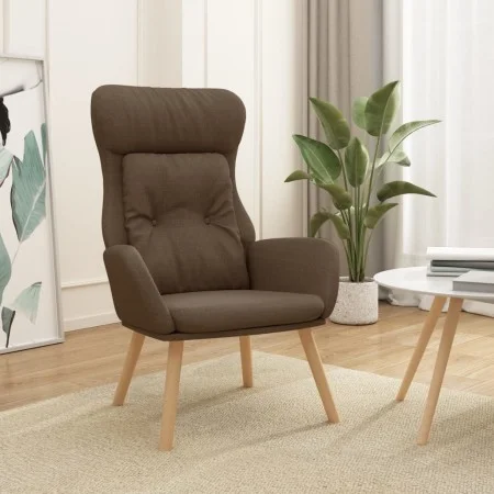 Brown fabric relaxation armchair by vidaXL, Armchairs - Ref: Foro24-341293, Price: 139,07 €, Discount: %