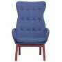 Sillón de relax de tela azul de vidaXL, Sillones - Ref: Foro24-341272, Precio: 123,23 €, Descuento: %