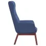 Sillón de relax de tela azul de vidaXL, Sillones - Ref: Foro24-341272, Precio: 123,23 €, Descuento: %