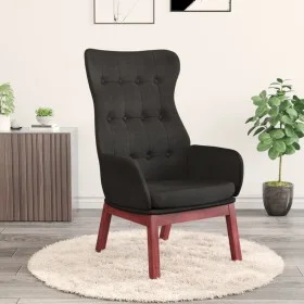 Black fabric relaxation armchair by vidaXL, Armchairs - Ref: Foro24-341274, Price: 121,71 €, Discount: %