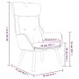 Brown fabric relaxation armchair by vidaXL, Armchairs - Ref: Foro24-341293, Price: 139,07 €, Discount: %