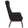 Sillón de relax de tela negro de vidaXL, Sillones - Ref: Foro24-341274, Precio: 121,71 €, Descuento: %