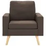 Brown fabric armchair by vidaXL, Armchairs - Ref: Foro24-288695, Price: 207,39 €, Discount: %