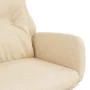 Sillón de relax de tela color crema by vidaXL, Armchairs - Ref: Foro24-341292, Price: 128,77 €, Discount: %