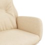 Sillón de relax de tela color crema by vidaXL, Armchairs - Ref: Foro24-341292, Price: 131,85 €, Discount: %