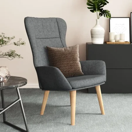 Dark gray fabric relaxation armchair by vidaXL, Armchairs - Ref: Foro24-341395, Price: 117,38 €, Discount: %