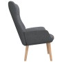 Sillón de relax de tela gris oscuro de vidaXL, Sillones - Ref: Foro24-341395, Precio: 119,51 €