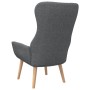 Sillón de relax de tela gris oscuro de vidaXL, Sillones - Ref: Foro24-341395, Precio: 119,51 €
