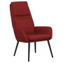 Sillón de relax de tela color rojo tinto de vidaXL, Sillones - Ref: Foro24-341320, Precio: 132,80 €, Descuento: %