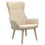 Cremefarbener Relaxsessel aus Stoff von vidaXL, Sessel - Ref: Foro24-341396, Preis: 124,11 €, Rabatt: %