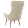 Sillón de relax de tela color crema de vidaXL, Sillones - Ref: Foro24-341396, Precio: 126,12 €, Descuento: %