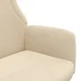 Cremefarbener Relaxsessel aus Stoff von vidaXL, Sessel - Ref: Foro24-341396, Preis: 124,11 €, Rabatt: %