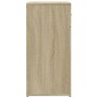 Aparadores 2 uds madera de ingeniería roble Sonoma 79x38x80 cm