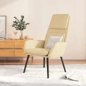 Cremefarbener Relaxsessel aus Stoff von vidaXL, Sessel - Ref: Foro24-341314, Preis: 112,22 €, Rabatt: %