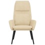 Cream fabric relaxation armchair by vidaXL, Armchairs - Ref: Foro24-341314, Price: 107,64 €, Discount: %