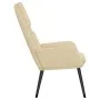 Cream fabric relaxation armchair by vidaXL, Armchairs - Ref: Foro24-341314, Price: 112,22 €, Discount: %