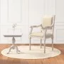 Linen armchair 54x59x99 cm by vidaXL, Armchairs - Ref: Foro24-344487, Price: 236,86 €, Discount: %