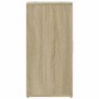 Aparadores 2 uds madera de ingeniería roble Sonoma 59x39x80 cm
