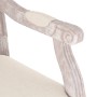 Sillón de lino 54x59x99 cm de vidaXL, Sillones - Ref: Foro24-344487, Precio: 236,86 €, Descuento: %