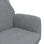 Light gray fabric relaxation armchair by vidaXL, Armchairs - Ref: Foro24-341394, Price: 101,72 €, Discount: %