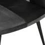 Sessel mit Fußstütze aus echtem Leder und schwarzem Segeltuch von vidaXL, Sessel - Ref: Foro24-339678, Preis: 104,46 €, Rabat...