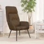 Sillón de relax de piel de ante sintética marrón de vidaXL, Sillones - Ref: Foro24-341279, Precio: 94,85 €, Descuento: %