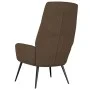 Brauner Relaxsessel aus Wildlederimitat von vidaXL, Sessel - Ref: Foro24-341279, Preis: 94,85 €, Rabatt: %