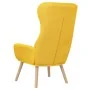Mustard yellow fabric recliner chair by vidaXL, Armchairs - Ref: Foro24-341297, Price: 110,32 €, Discount: %
