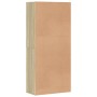 Mueble zapatero madera contrachapada color roble 80x39x178 cm